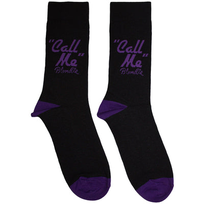 Blondie Unisex Ankle Socks Call Me