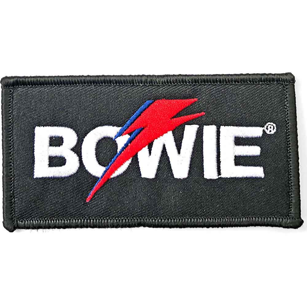 David Bowie Standard Patch Flash Logo