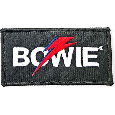 David Bowie Standard Patch Flash Logo