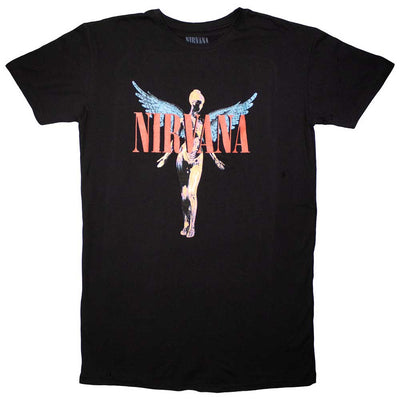 Nirvana Ladies T-shirt Dress Angelic